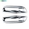 Chrome ABS Rear Fog Light Lamp Cover Trim 2pcs For Toyota Highlander 2011-2013