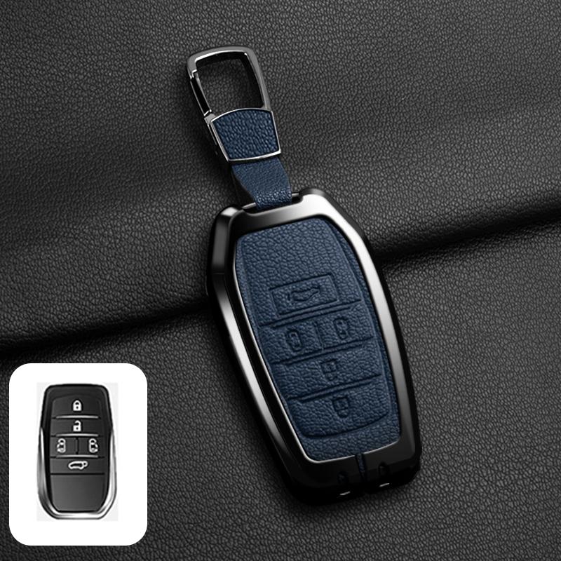 Suitable for Toyota RAV4 Highland Coralla Hilux Fortunar Land Cruiser Camry Crown Car Key Set, Car Key Protection Case
