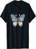 Argentinien Schmetterling - Souvenir-T-Shirt in den Farben der argentinischen Flagge
