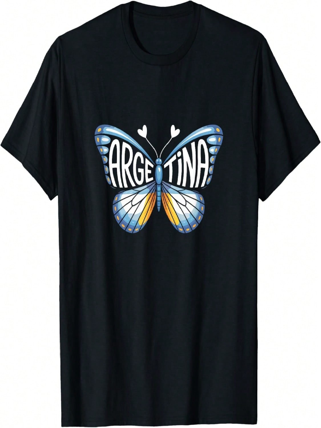 Argentina Butterfly - Argentinian Flag Colors Souvenir T-Shirt S разноцветный