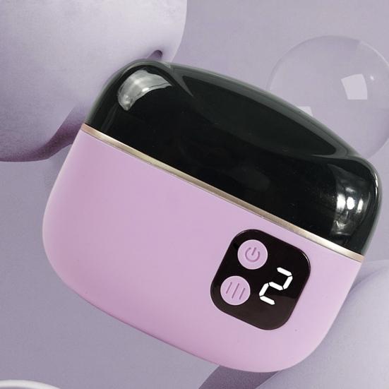 Automatic Electric Nail Clipper 2-In-1 Baby Nail Trimmer with LED Light Kids Adults Seniors Manicure File Fingernail Cutter Polisher Grinder