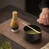 Japanische Retro-Keramik-Matchaschale Bambus-Teeset Tee-Spiel Tee-Werkzeuge Tee-Utensilien Teezeremonie-Werkzeuge
