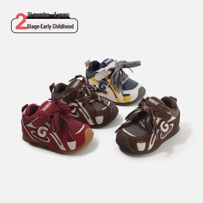 2025 Retro Kids' Non-slip Velvet-lined Winter Trainers - Boys & Girls Forrest Gump Style