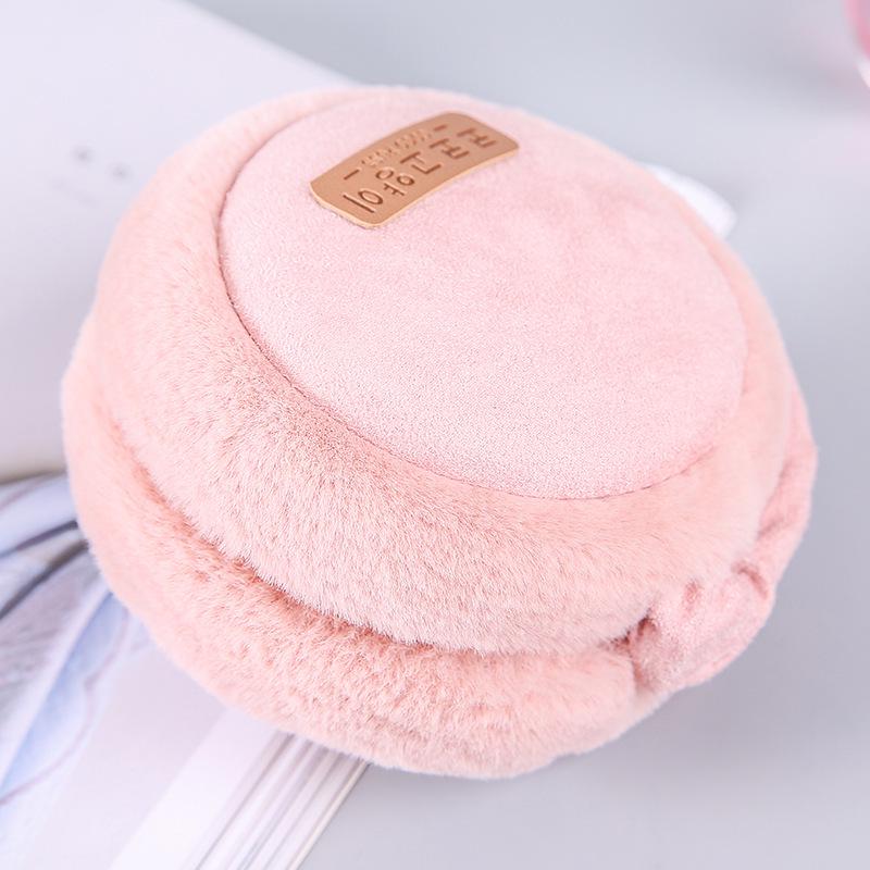 Women s Plush Foldable Ear Warmers - Korean Style Soundproof Winter Muffs One Size