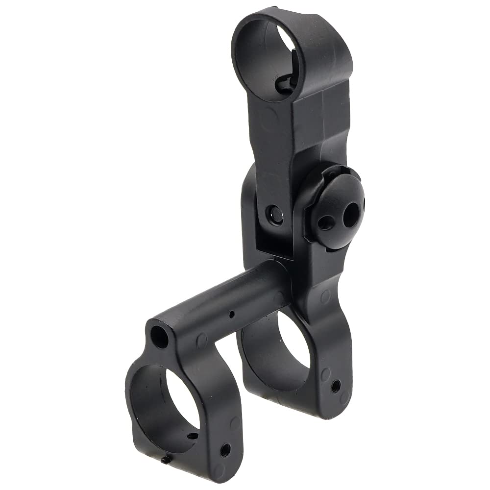 Ryohin Buhin Flip-Up Front Sight, SPR Type, Metal, Black, for M4 and M16 Electric Guns