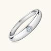 Smyoue 0.15-0.2CT Princess Cut Moissanite Rings for Women Engagement Bride Jewelry 100% S925  Silver Birthday Gift GRA