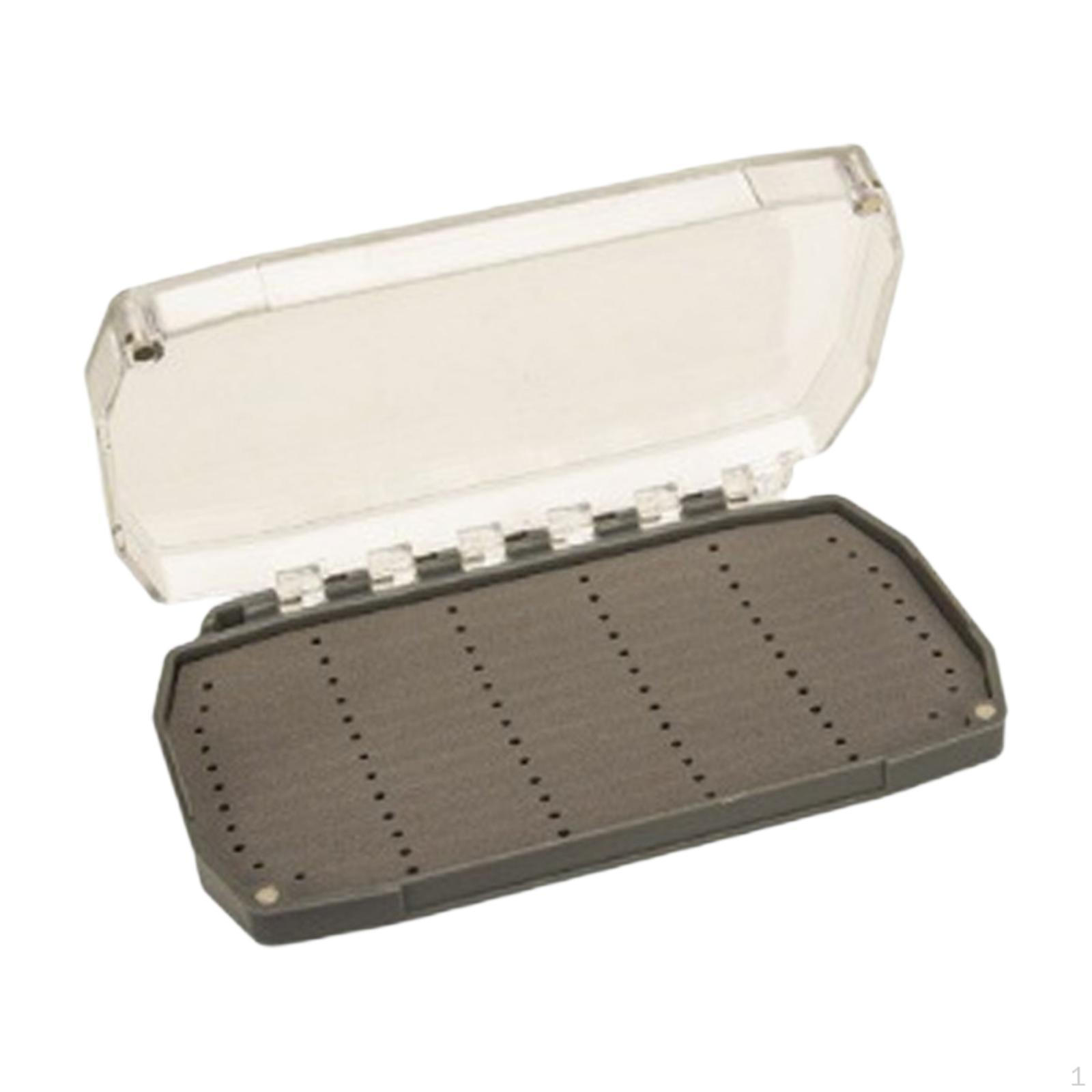 

Fly Fishing Box Tackle Transparent Accessories S