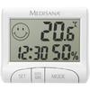 Medisan | Weiß | Digitales Thermo-Hygrometer | Hg 100