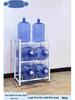 3-Tier Double-Row Water Bottle Storage Rack