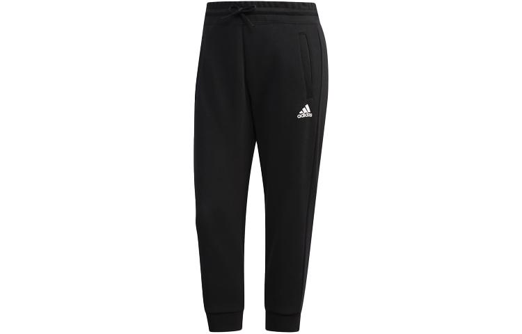 Adidas Трикотажные брюки женские Черные Умеренно прямые EH3899 M