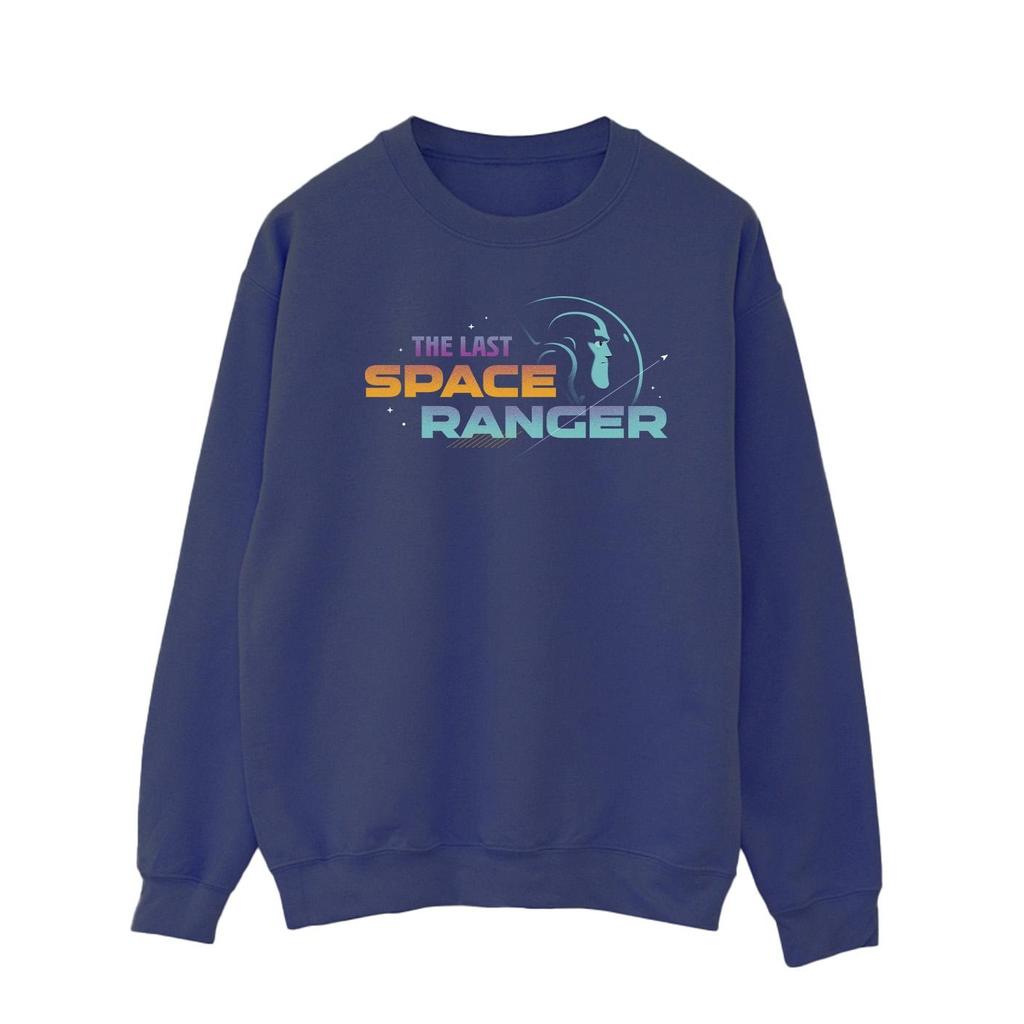 Disney Mens Lightyear Last Space Ranger Text Sweatshirt