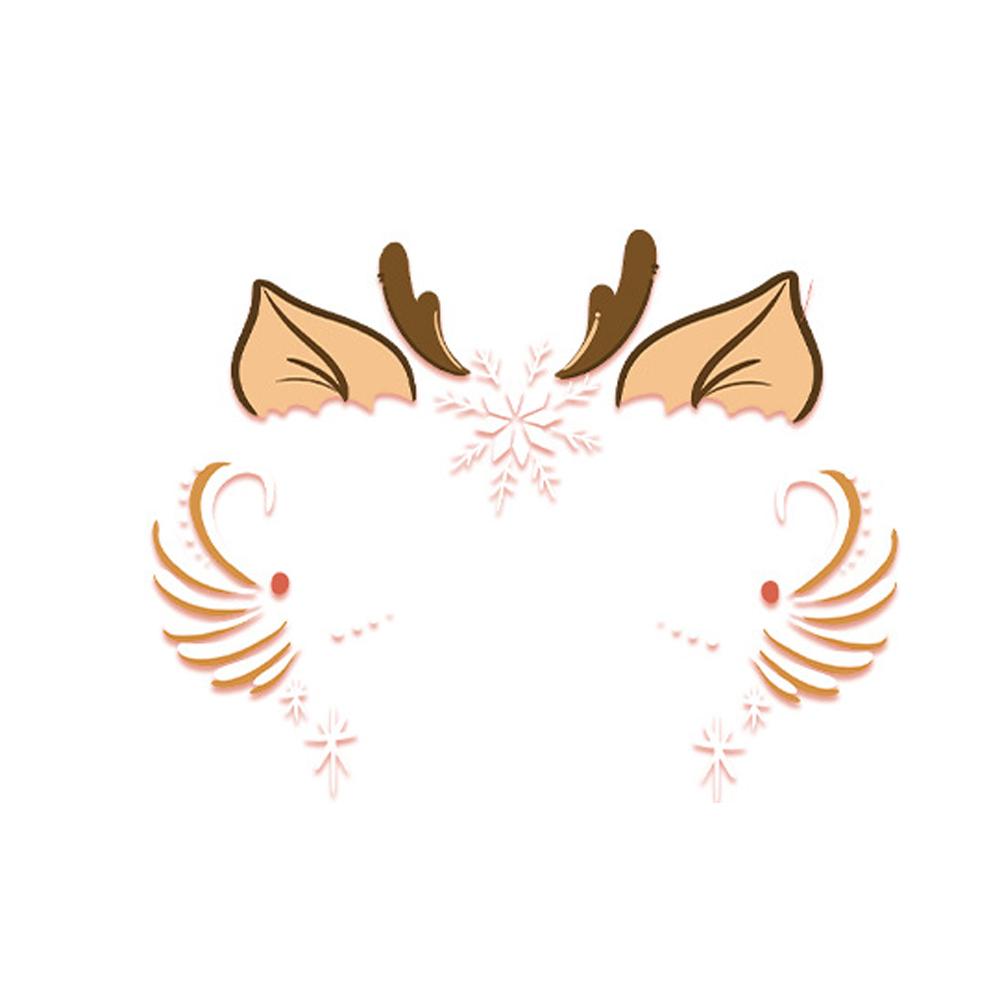 

Face Sticker Corner of Eyes Sticker Temporary Tattoos Body Art Party Self Adhesive Love Creative Cute Colorful Sweet Make Up