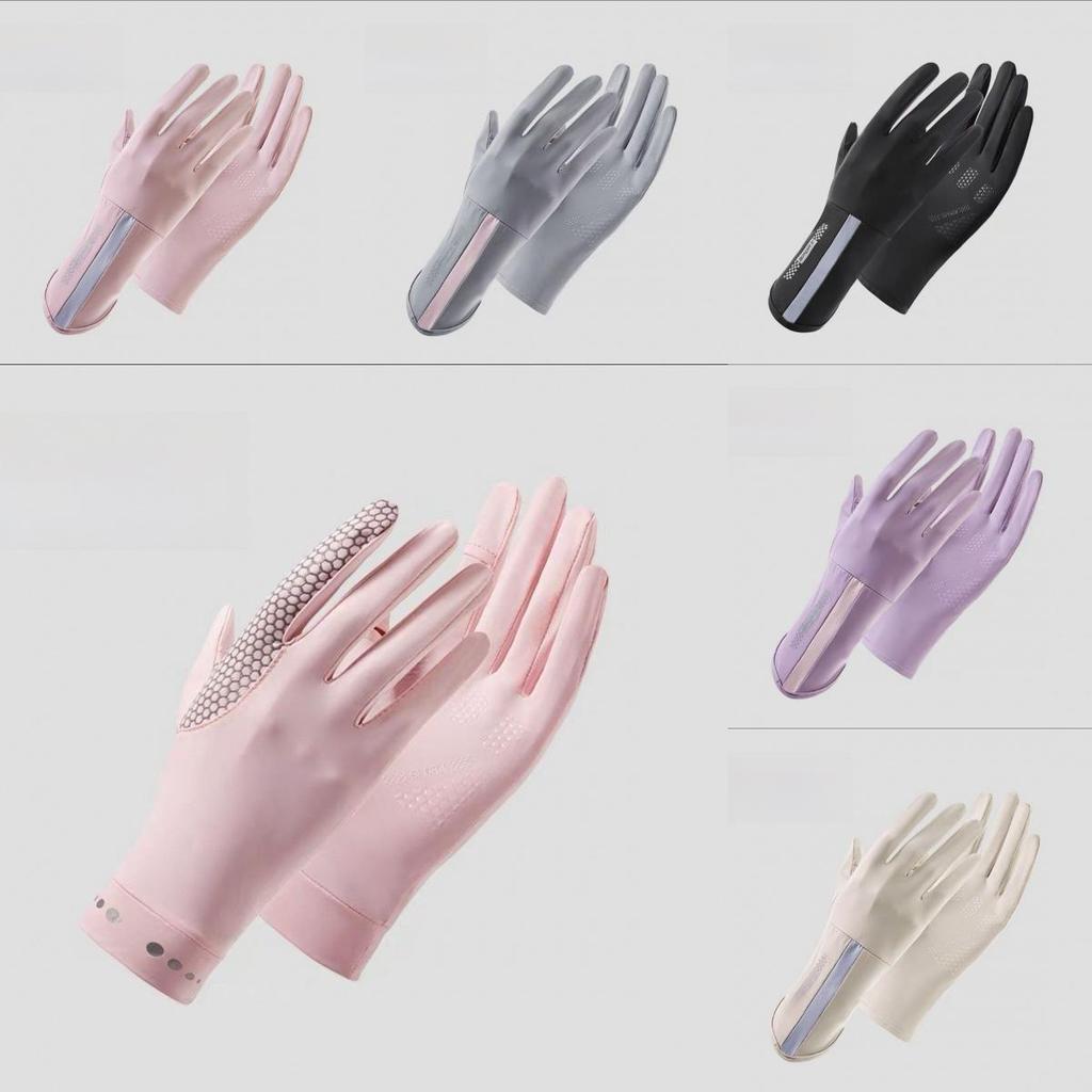Womens Uv Protection Gloves With Touchscreen For Outdoor Driving And Summer Sun Protection