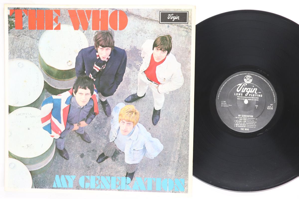 Виниловая пластинка WHO  My Generation V2179 VIRGIN 1980 UK Рок Б/у