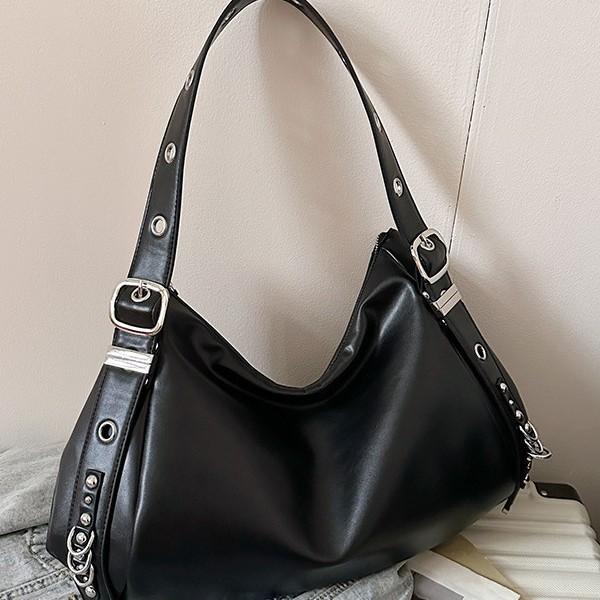 Women's bag 2025 new fashion simple fashion large capacity shoulder bag portable oblique span tote bag