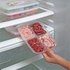 Divided Food Preparation Storage Box 4/5/6Grids Onion Ginger Fresh Storage