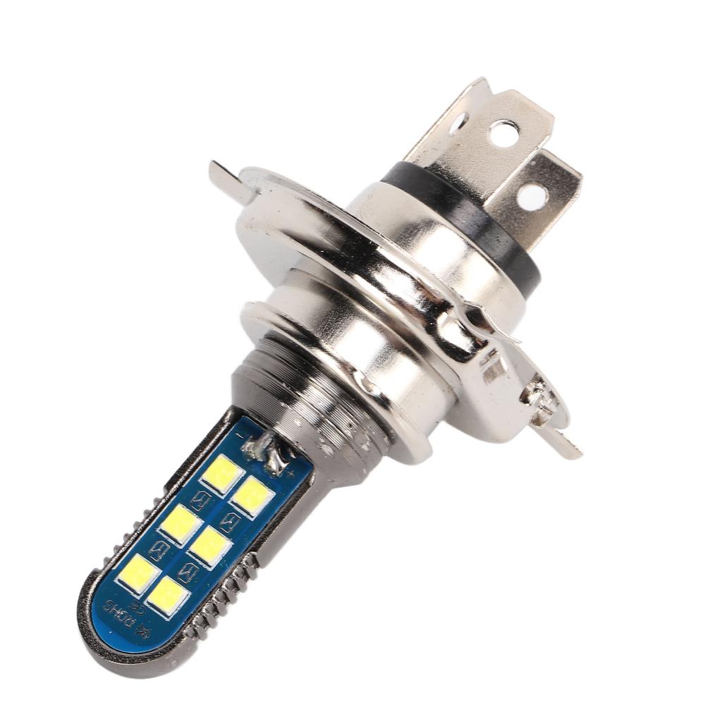 12LED H4 LED Headlight Motorcycle Electric Vehicle 3 Claw Motorcycle Front Lamp IP68 1080LM 6000K