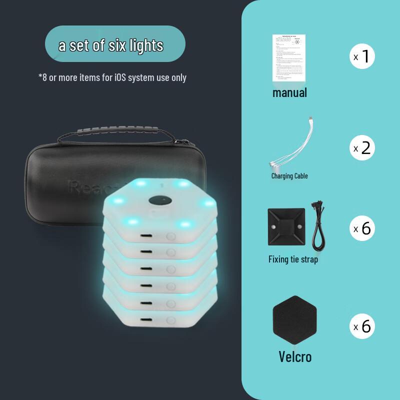 

APP-Controlled Smart Reaction Training Lights