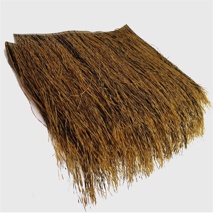 Waterproof Fire-Retardant Artificial Thatch Roof for Outdoor Scenic Decor