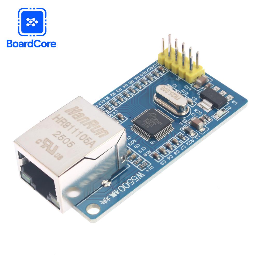 W5500 Ethernet Netzwerkmodul Hardware Unterstützung TCP/IP 51/ STM32 Mikrocontroller Programm über