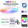 5V Dream Color Neonlichtstreifen mit USB, Bluetooth-App & Musik-Soundsteuerung für DIY-Formen