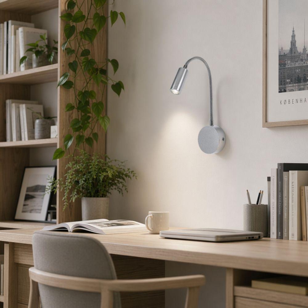 Aluminium LED Leselampe AC85-265V LED Wandleuchte Einfache LED Bettlampe Studio