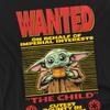 Star Wars The Mandalorian Unisex Adult Cutest Bounty Wanted Grogu Long-Sleeved T-Shirt