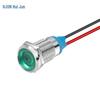 HUIJUN 10mm Wasserdichte LED Metall-Anzeigeleuchte
