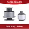 5131J1 5131J0 For Peugeot 508 for Citroen C5 C6 DS7 Rear Bending Arm Bushing Rear Suspension Hinged Swing Arm Rubber Sleeve