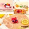 50Pcs Tear Drop Tasting Spoons Plates Reusable Ice Cream Cup  for Catering Party Supplies