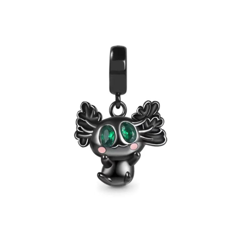 New 925 Silver, Ice Cream, Princess Bead Cat,Duck Pendant Suitable for Bracelet DIY Accessories Exquisite Jewelry