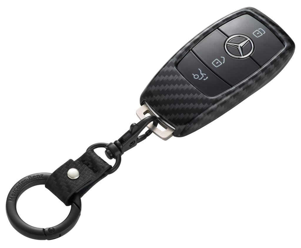 [Mercedes-Benz Collection] Genuine Carbon Fiber Key Protector (Square)