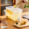 Jug with Tap Cold Water Container Bottle Tap Dispenser Kettle Lemonade Withtap Dispenser for Beverage Cold Water Jug Cold Kettle