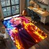 Naruto Anime Rug Carpet Large Area Rug Non Slip Washable Floor Mat Gamer Room Bedroom Home Decor