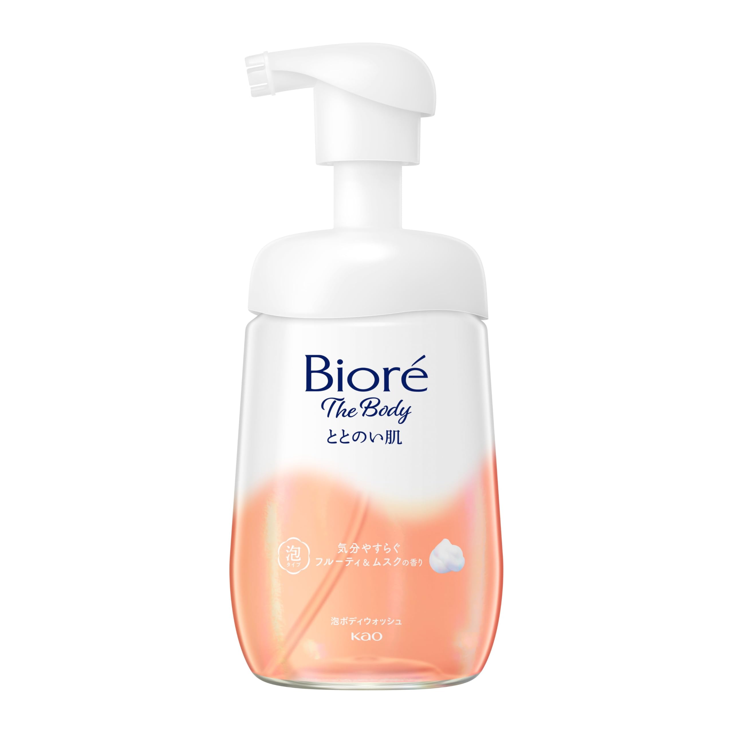 

Biore u The Body Foaming Body Wash Musk & Fruity Scent 480ml Pump - Skin Relief & Cleanser 480ml Bottle