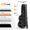 CAHAYA Guitar Electric Guitar Hard Case with 25mm Thick Padded Neck 2 PVC Easy To Storage Black CY0343 Case, Pillow, Keys, Material, Waterproof,