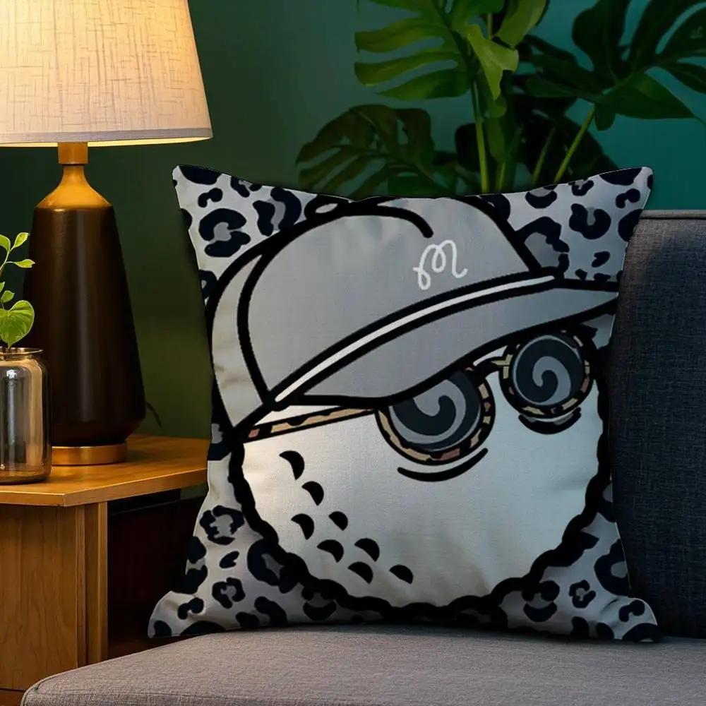 Leisure M-Malbones Golf Pillow Case Plush Fabric Soft Colorfast Double Sided Print Short Plush Home Sofa Cushion Cover Throw