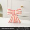 Classic Color Bow Candle Holder French Romantic Wedding Ceramic Candlestick Decoration Candlelight Dinner Atmosphere Decoration