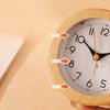 Réveil simple en bois massif, horloge en rondin, réveil lumineux créatif, étudiant, somnolent, paresseux, horloge en bois massif, outil de réveil