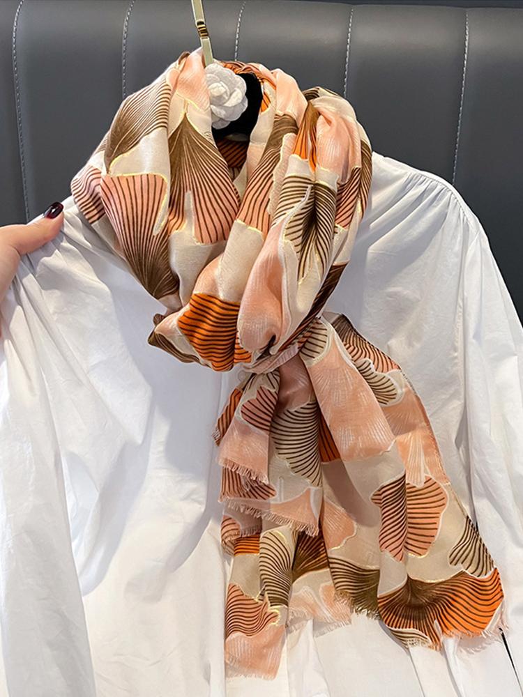 New Cotton Linen Elegant Vintage Women Silk Scarf Beach Travel Wrap Shawl Print Mujer Lady Sunscreen Bandana Hijab Scarve Pareo