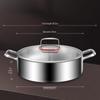Sule 28cm Stainless Steel Mandarin Duck Hotpot