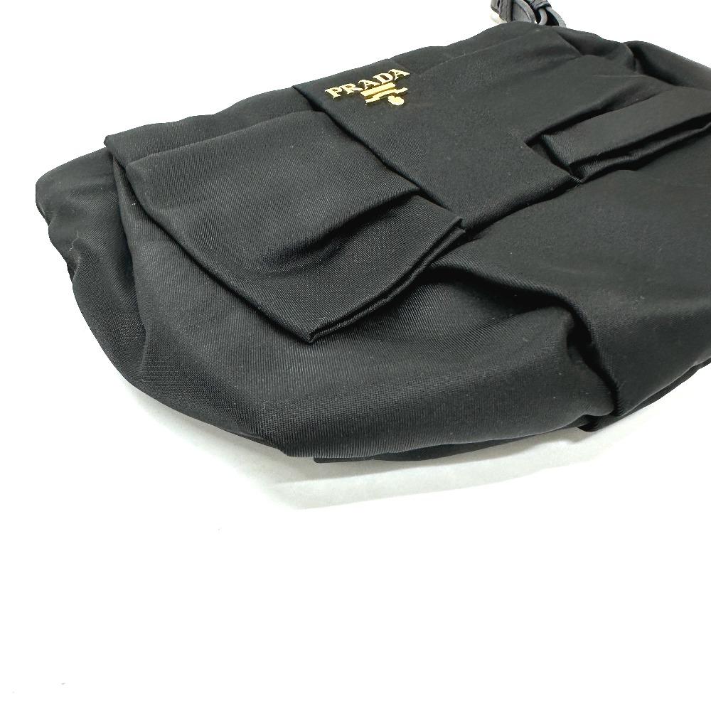 PRADA 1N1422 Logo ribbon with Strap Small items Multi-purpose Accessory pouch