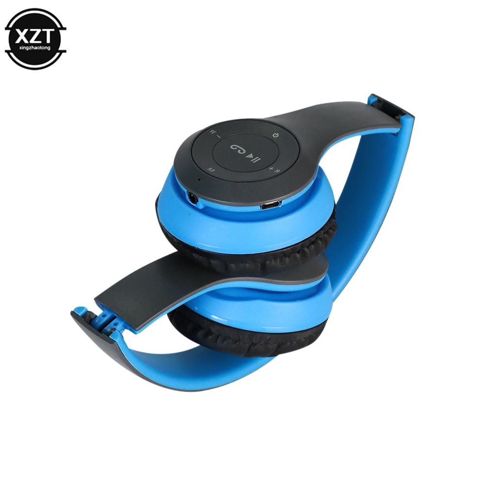 Wireless Headphones 5.0 Bluetooth Earphone Foldable Bass Headsets With Mic with Memory TF Card For iPhone Xiaomi Sumsamg Phone
