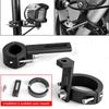Adjustable Motorcycle Headlight Holder Motorcycle Fog Light Bracket Fork Ear Chopper Headlamp Holder Spotlight Mount Bracket