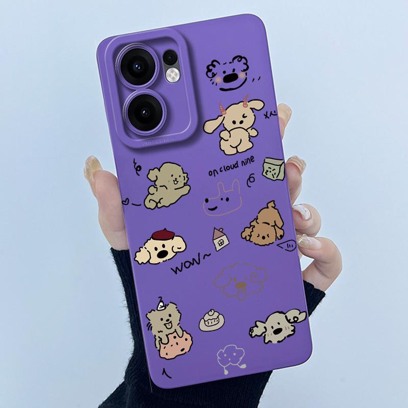 Phone Shell For OPPO Reno 13 F 5G Case Silicone Soft Cover Super Funny Cute Animals Painted For OPPO Reno 13 F 13F Reno13F Cases
