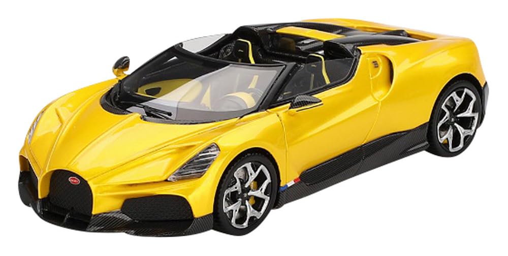 

TSM MODEL Bugatti W16 Mistral Желтый Готовое изделие TSM430822 1/43