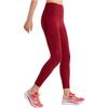 SAUCONY Solid Color Casual Tight Sports Long Pants Women Bottoms Red SC1229002-2