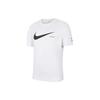 T Shirts Men's White Crew Neck Moderate DB5858-100