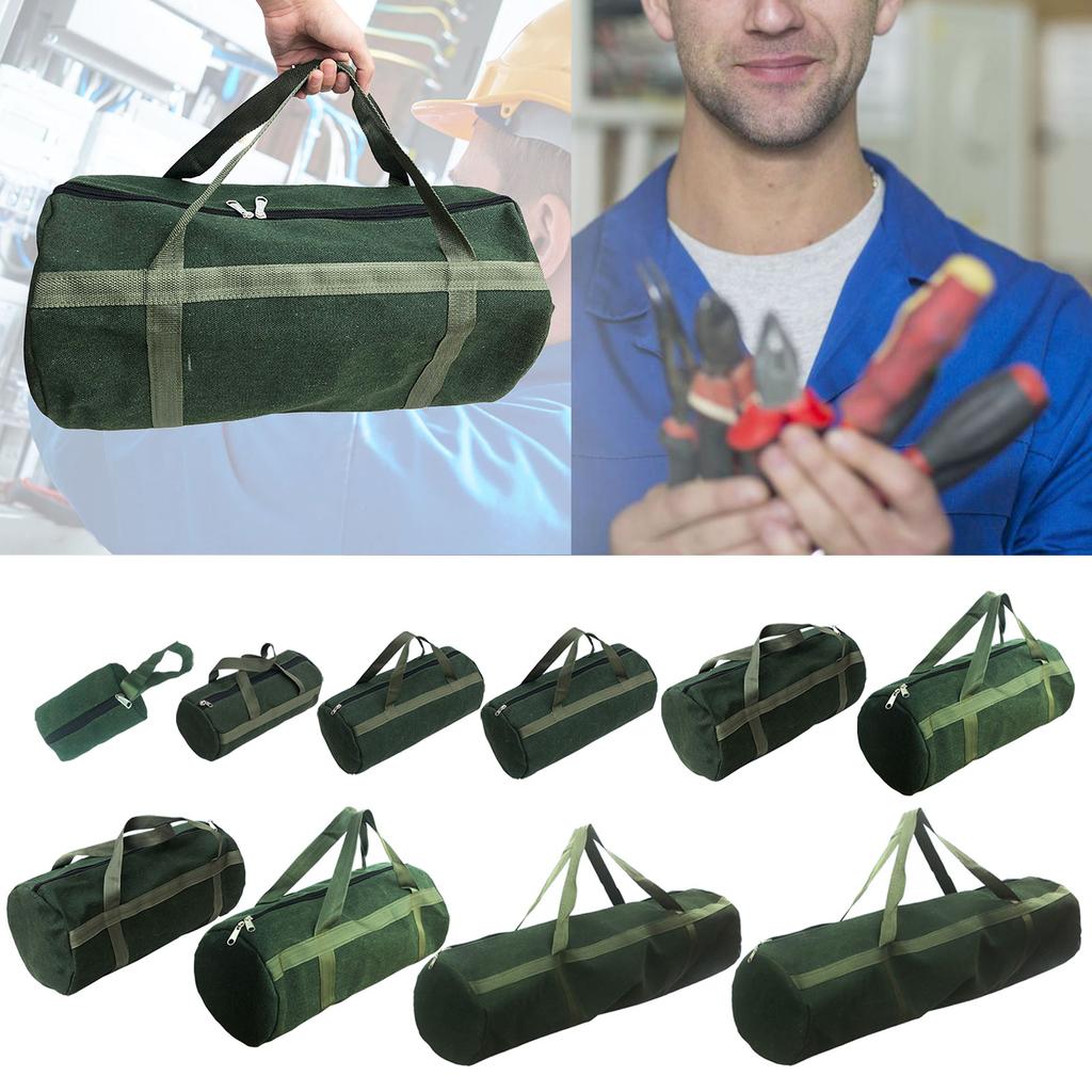Durability Canvas Electrician Tool Bag Large Capacity Box Carrying Case for Efficient Storage and Organization of Tool
