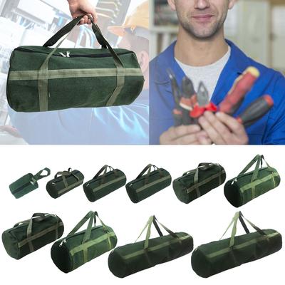 Robuste Werkzeugtasche aus Segeltuch für Elektriker, große Kapazität, Tragetasche für effiziente Aufbewahrung und Organisation von Werkzeugen